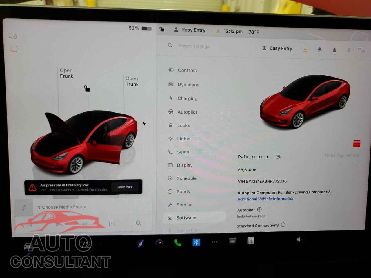 TESLA MODEL 3 2022 - 5YJ3E1EA3NF372236
