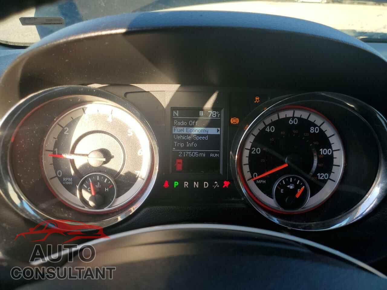 DODGE CARAVAN 2012 - 2C4RDGDG0CR100699