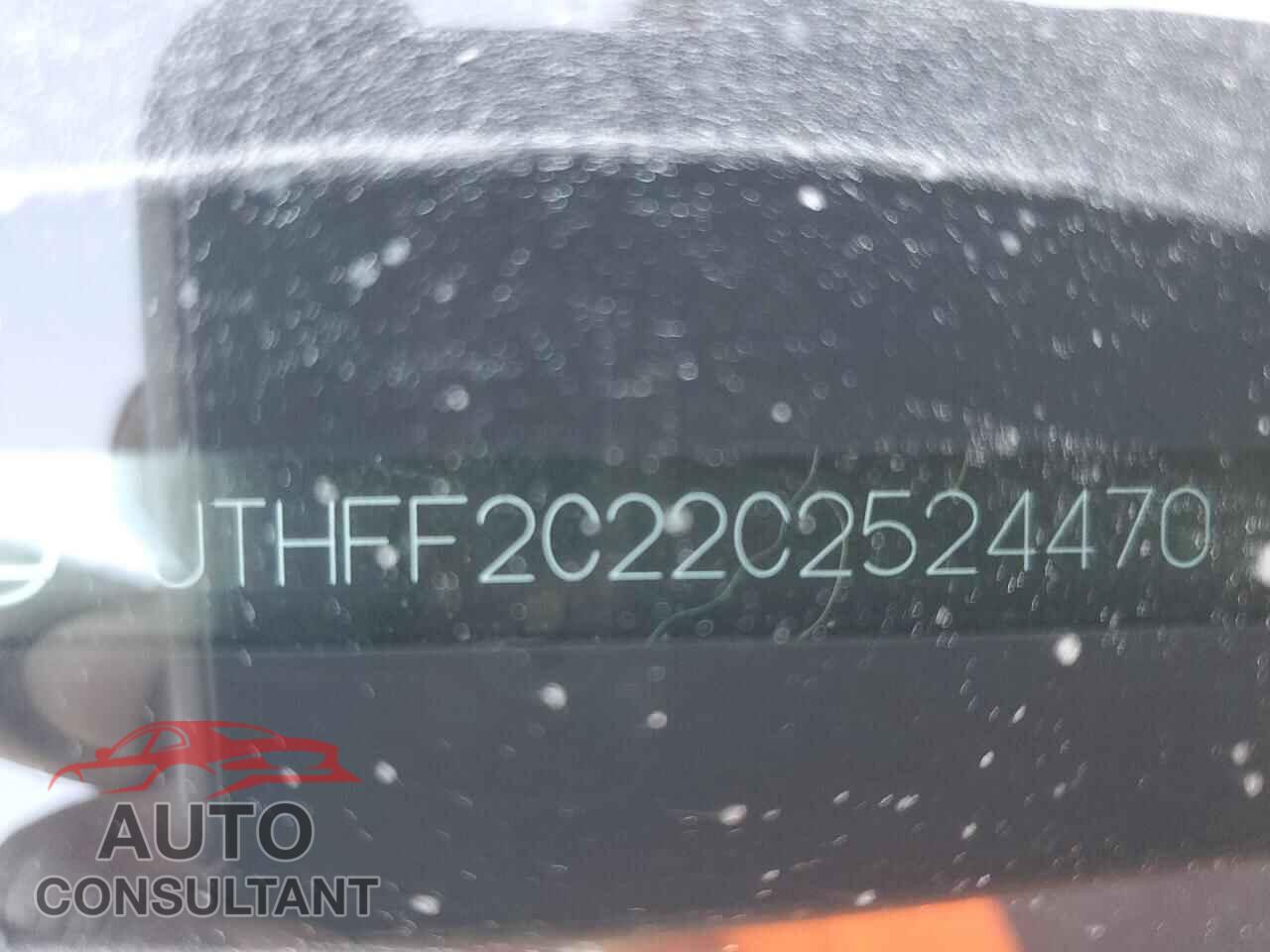 LEXUS IS 2012 - JTHFF2C22C2524470