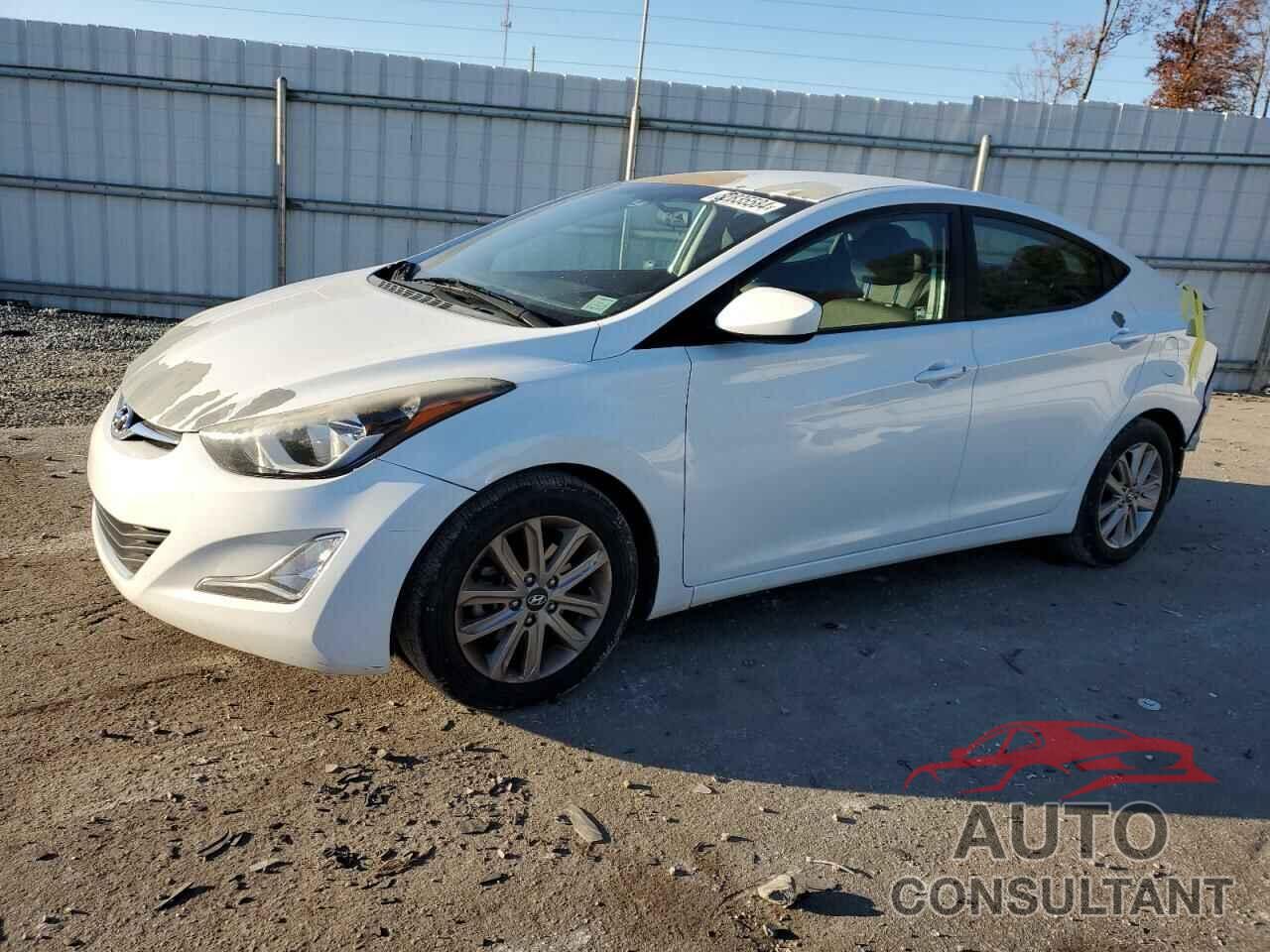 HYUNDAI ELANTRA 2016 - 5NPDH4AE4GH790332