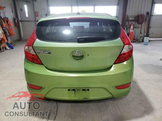 HYUNDAI ACCENT 2012 - KMHCU5AE6CU020089