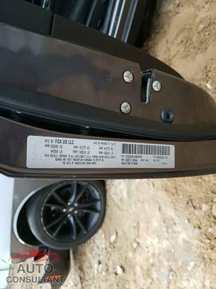 DODGE CHALLENGER 2017 - 2C3CDZAG1HH640795