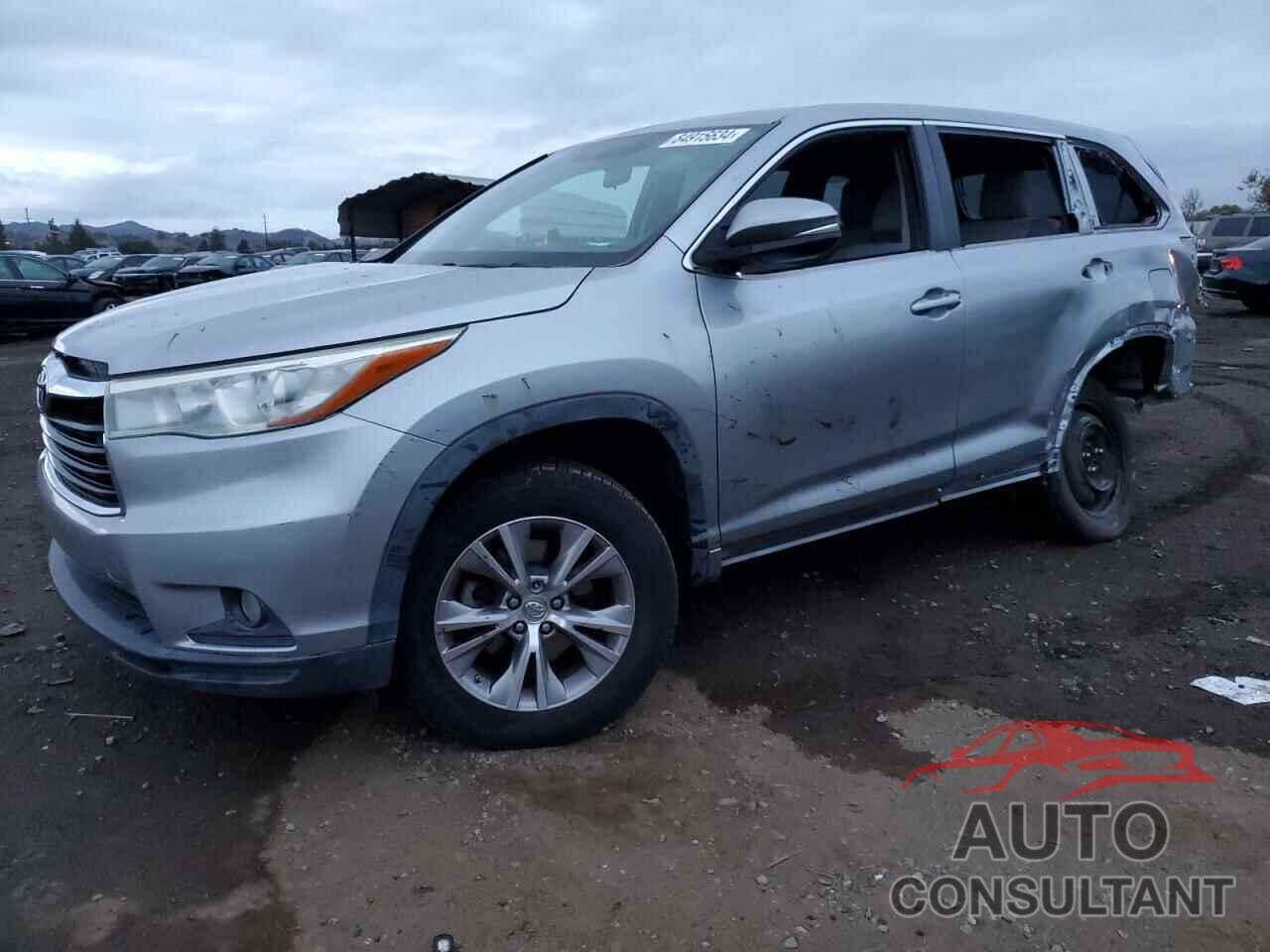 TOYOTA HIGHLANDER 2015 - 5TDZKRFH5FS053169