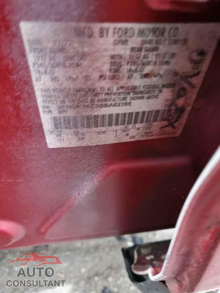FORD EDGE 2011 - 2FMDK3KC3BBA82355