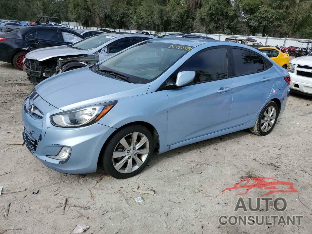 HYUNDAI ACCENT 2013 - KMHCU4AE3DU582348