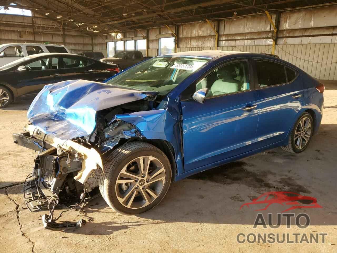 HYUNDAI ELANTRA 2017 - KMHD84LF4HU177328