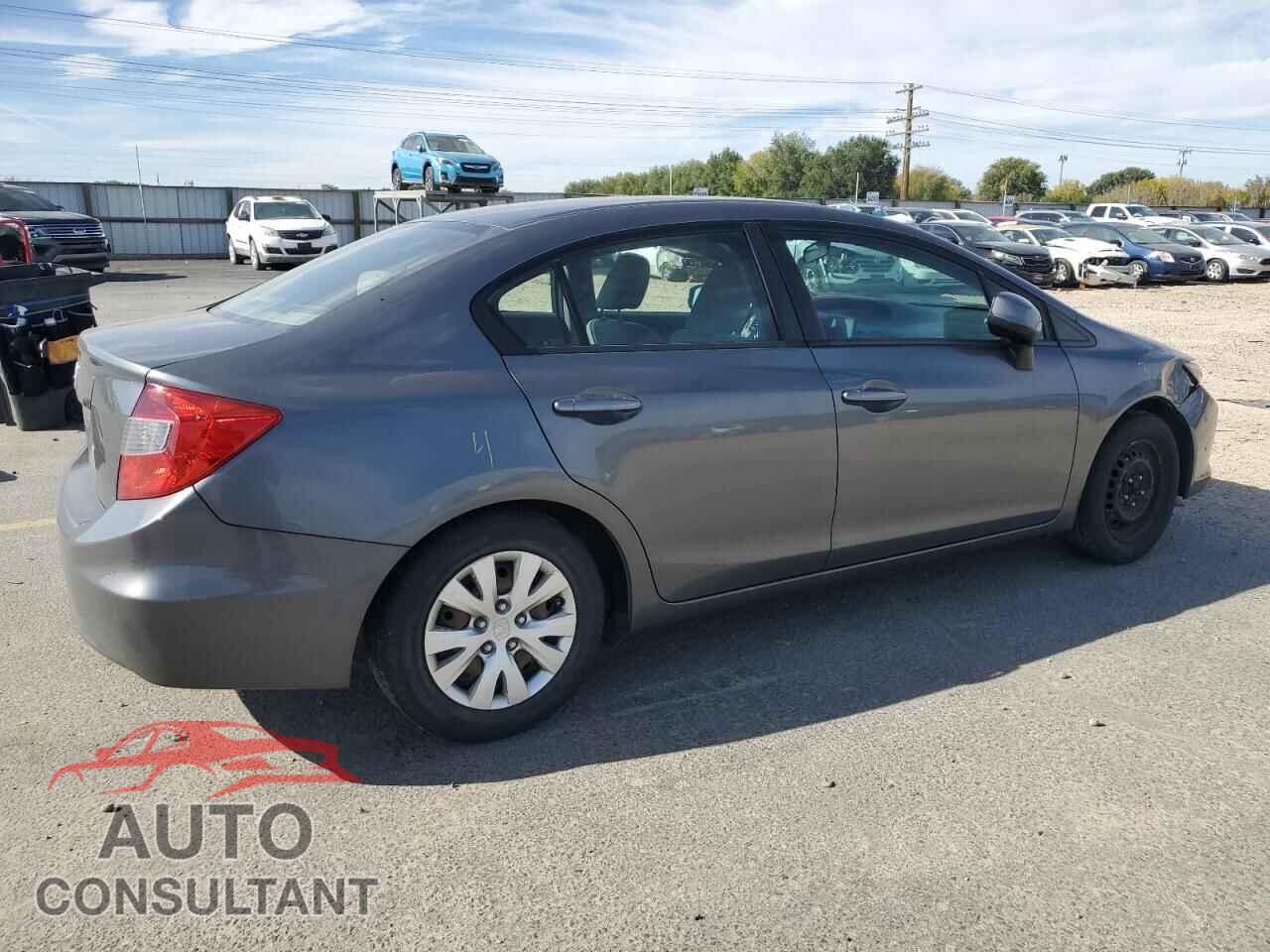 HONDA CIVIC 2012 - 19XFB2F59CE376887