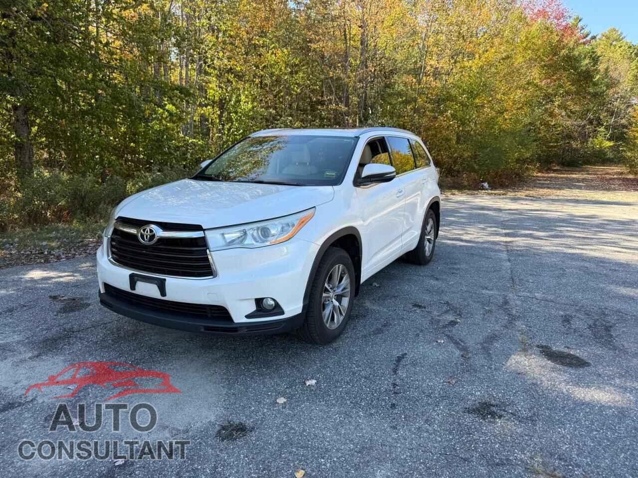 TOYOTA HIGHLANDER 2014 - 5TDJKRFH3ES032123