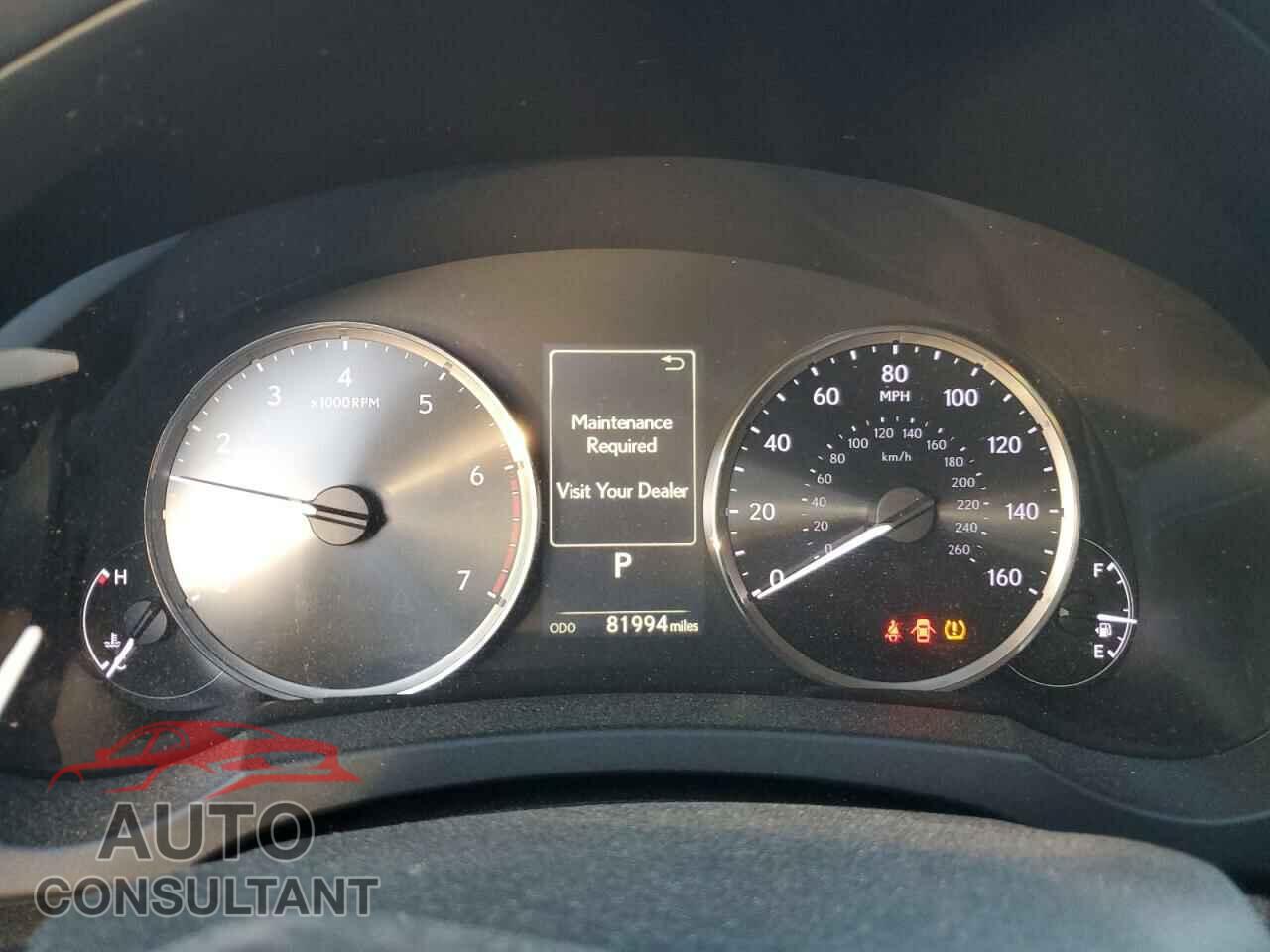 LEXUS IS 2017 - JTHBA1D29H5052800