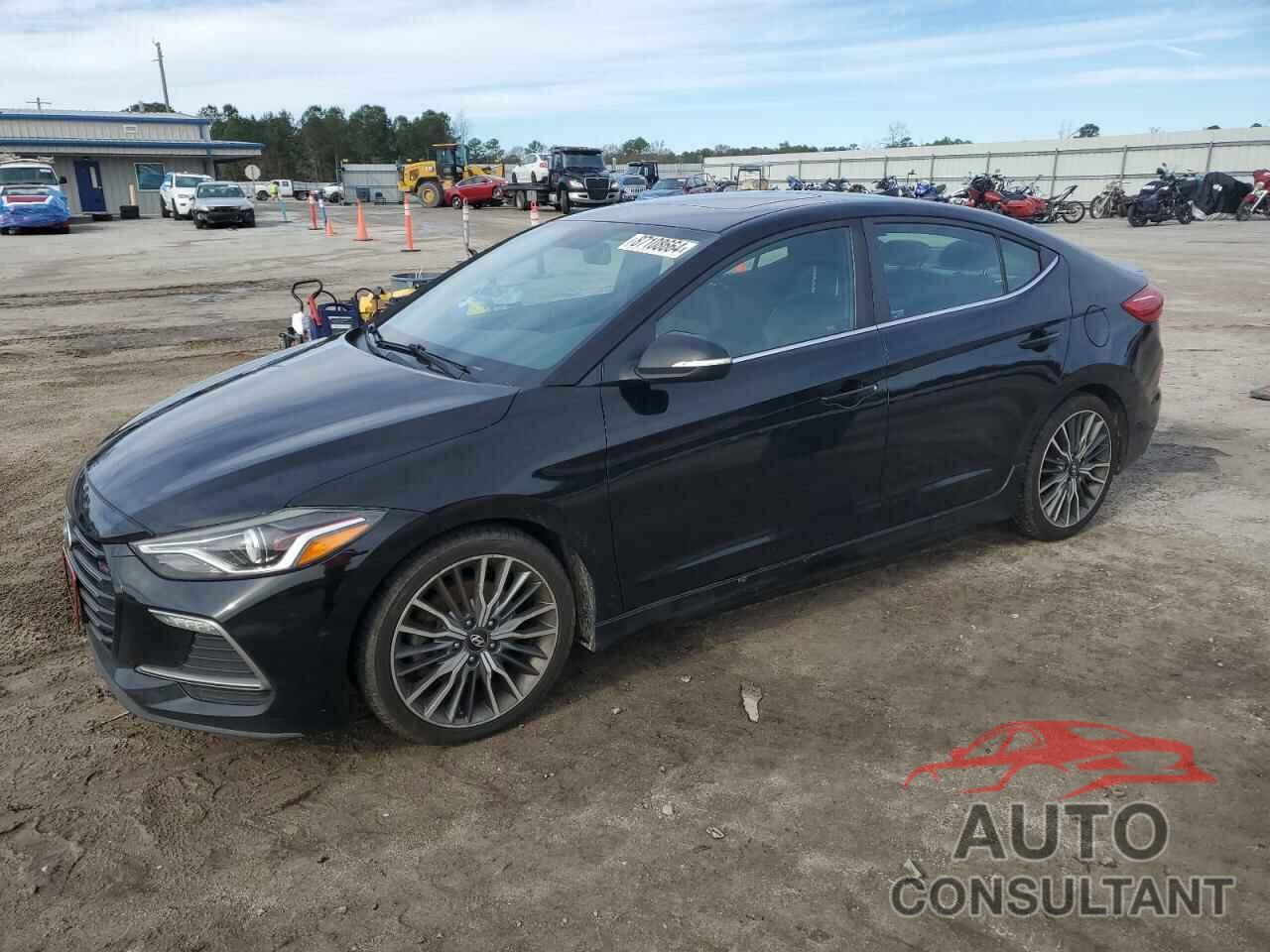 HYUNDAI ELANTRA 2018 - KMHD04LB9JU451035