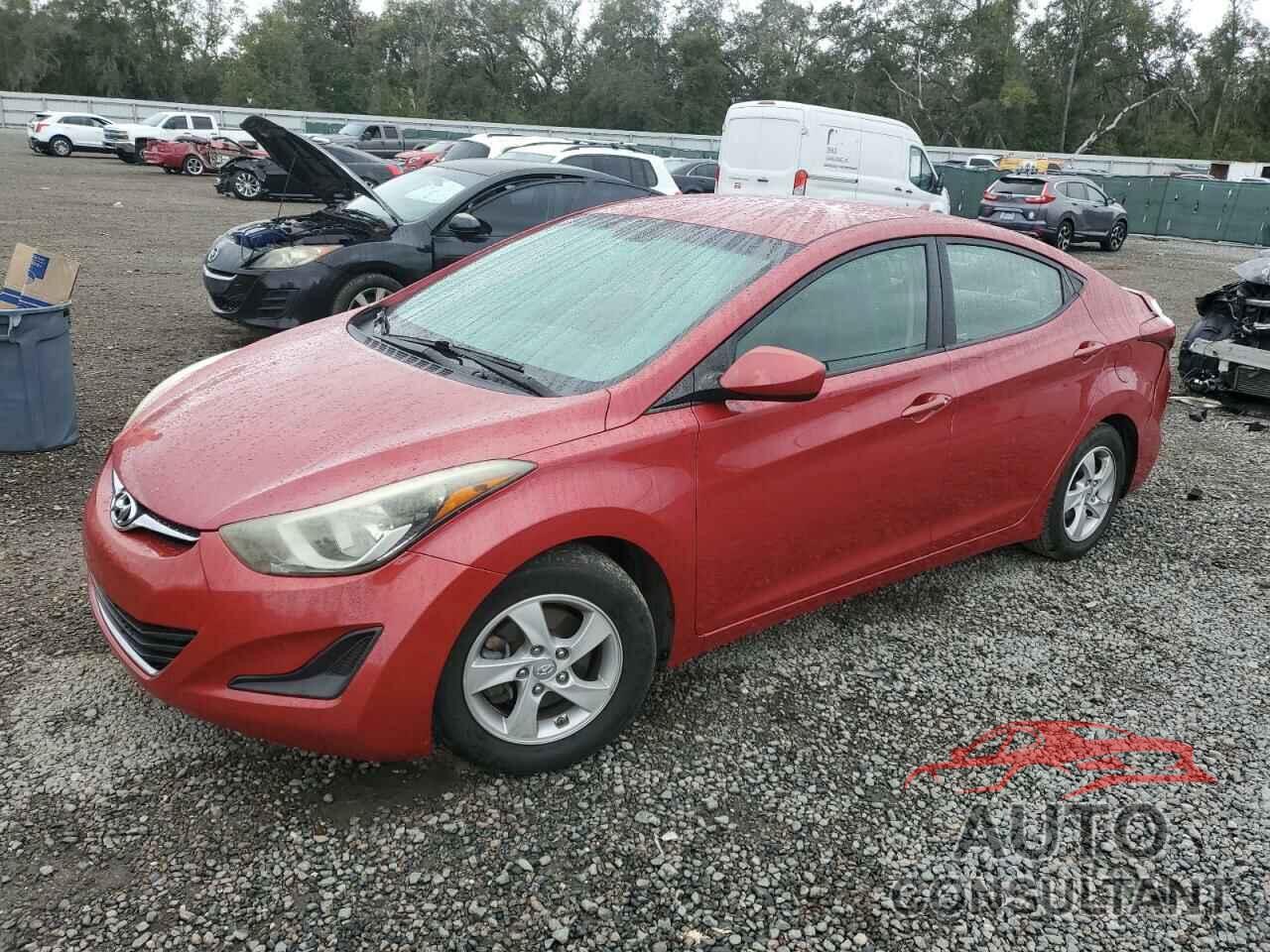 HYUNDAI ELANTRA 2015 - KMHDH4AE7FU457185