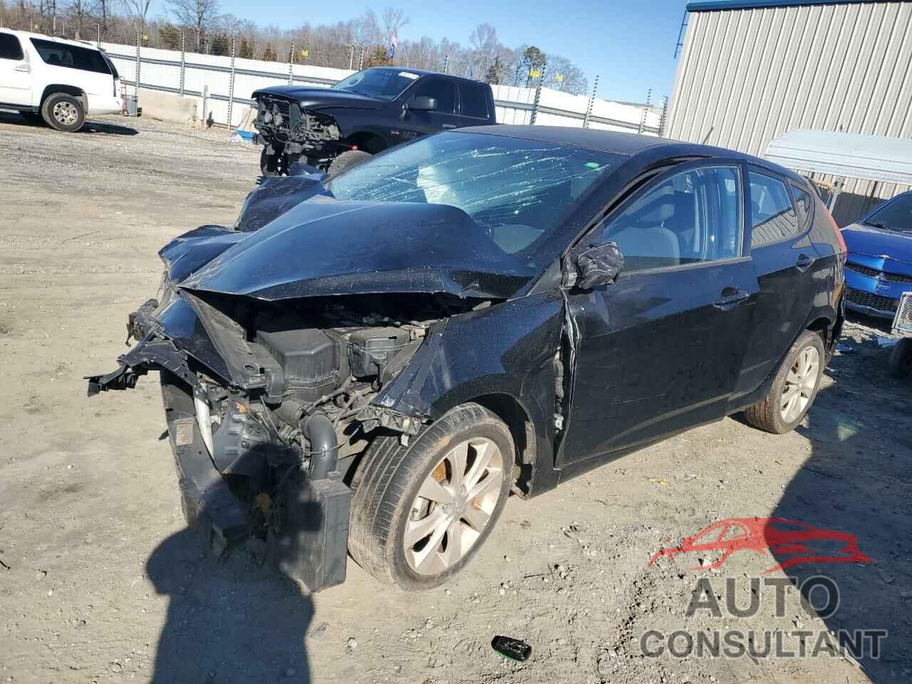 HYUNDAI ACCENT 2012 - KMHCU5AE7CU039914