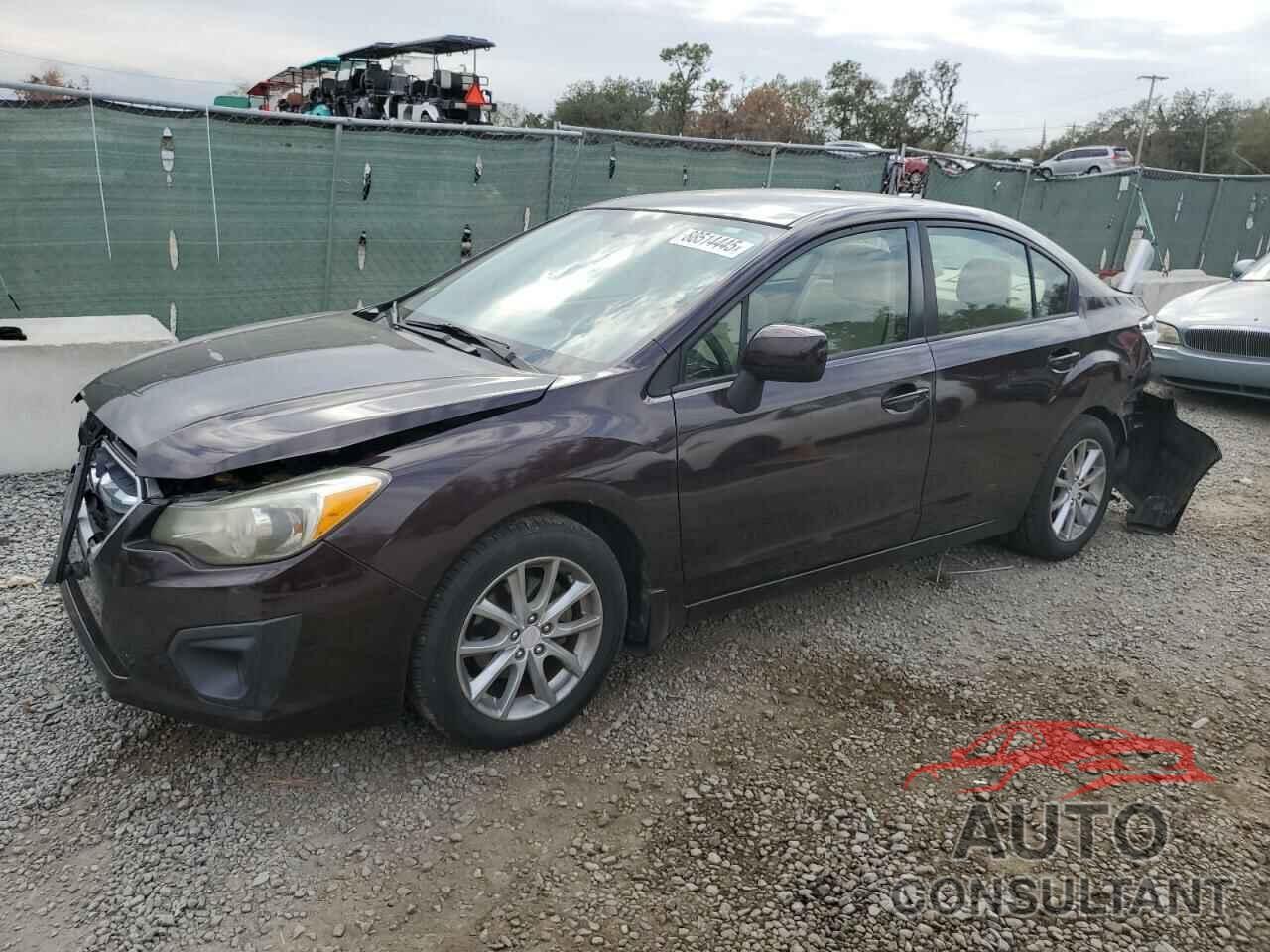 SUBARU IMPREZA 2012 - JF1GJAC69CH006103