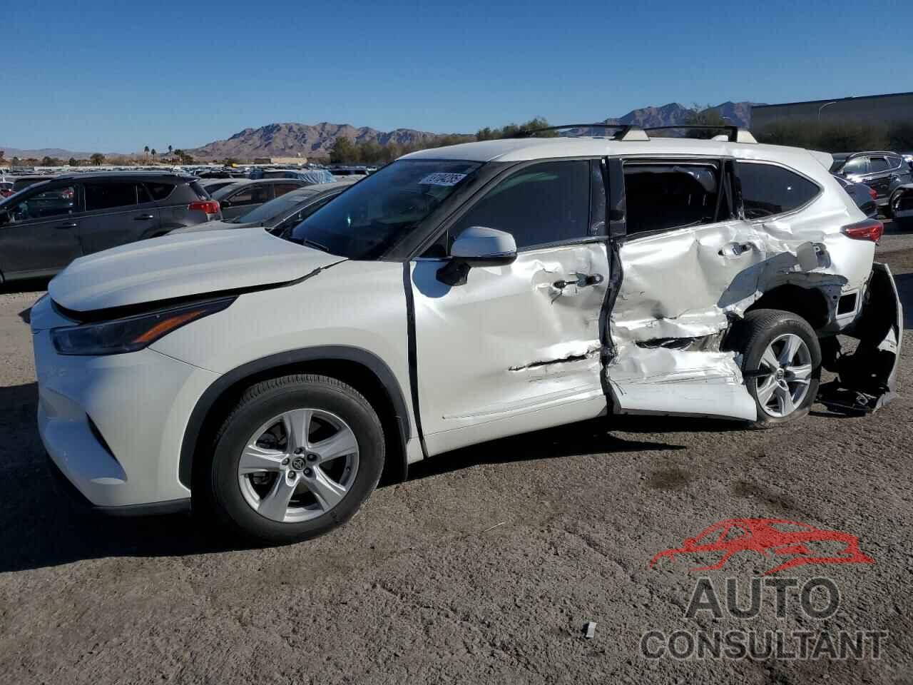 TOYOTA HIGHLANDER 2021 - 5TDZZRAH3MS517494