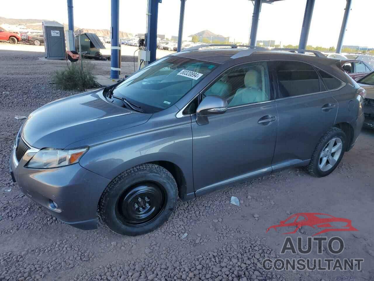 LEXUS RX350 2012 - 2T2BK1BA9CC138253