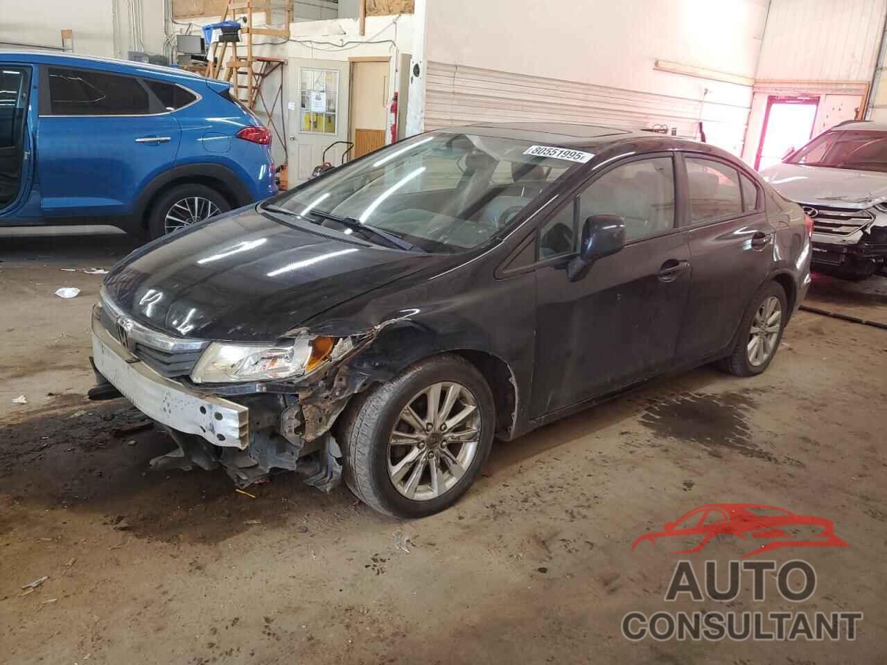 HONDA CIVIC 2012 - 19XFB2F99CE085924