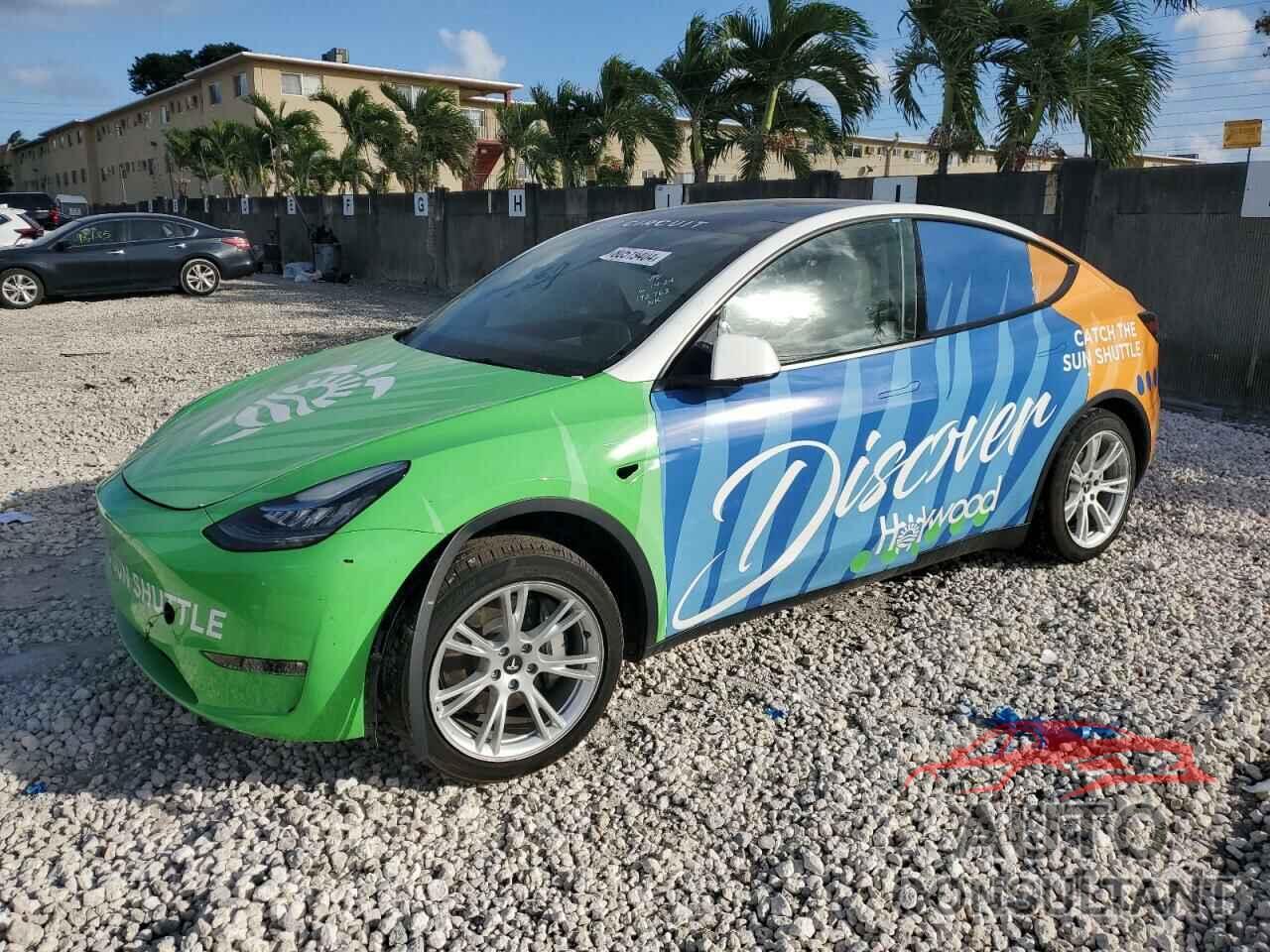 TESLA MODEL Y 2021 - 5YJYGDEDXMF192763