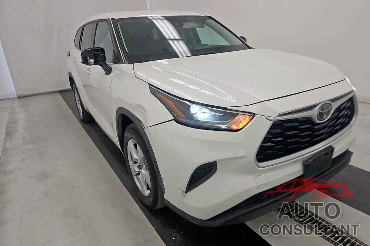 TOYOTA HIGHLANDER 2021 - 5TDCZRAH6MS038489