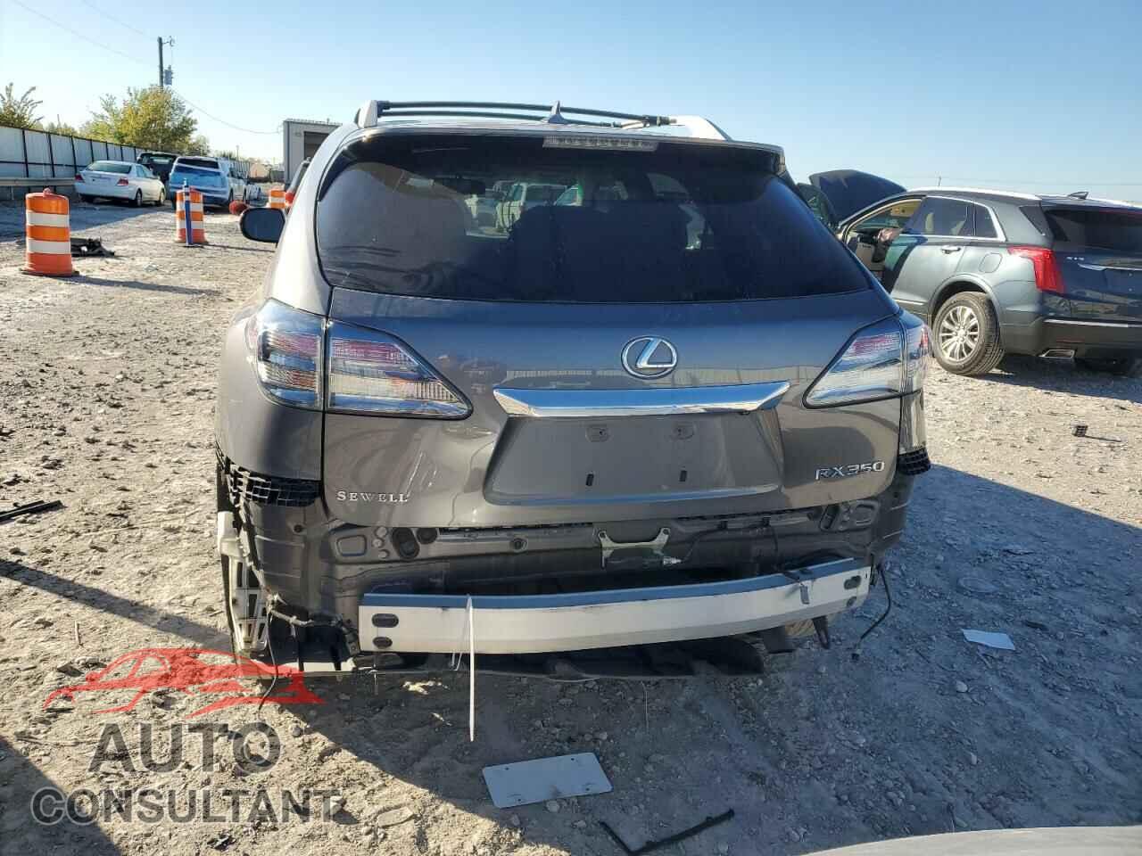 LEXUS RX350 2012 - 2T2ZK1BA6CC085381