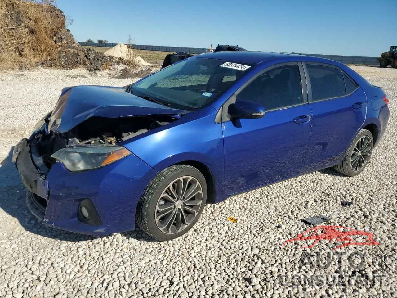 TOYOTA COROLLA 2014 - 5YFBURHE8EP125648