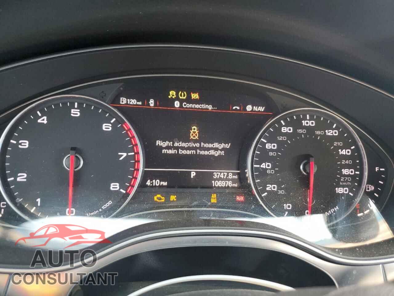AUDI A6 2013 - WAUGFAFC0DN018993