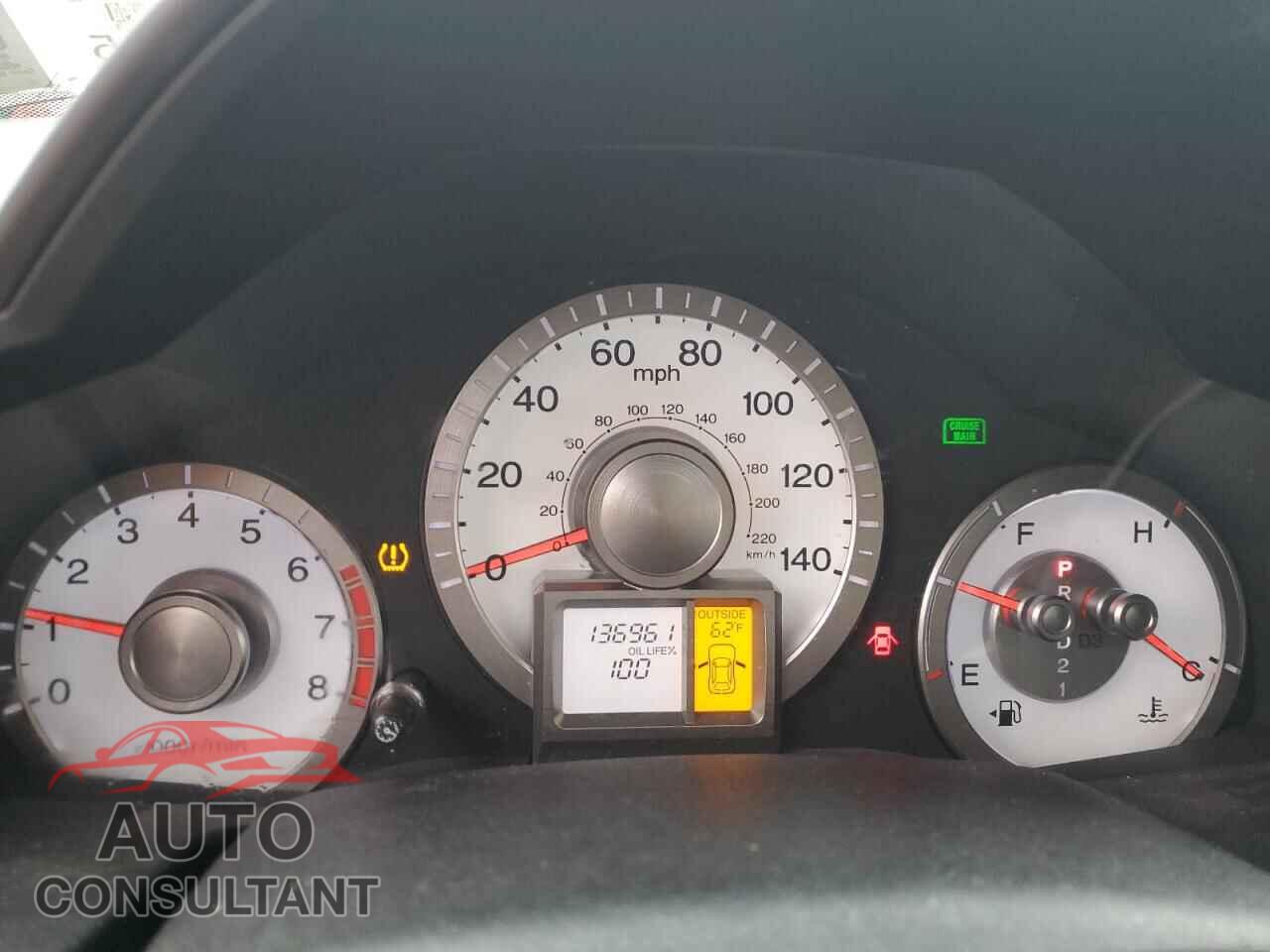 HONDA PILOT 2011 - 5FNYF4H58BB092388