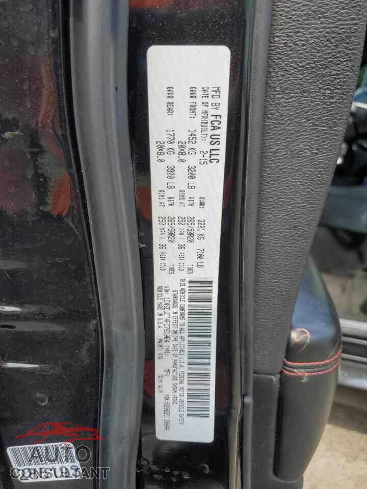 DODGE DURANGO 2015 - 1C4SDJCT4FC761064