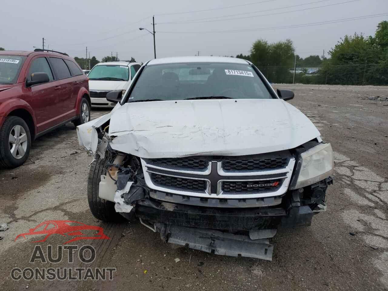 DODGE AVENGER 2013 - 1C3CDZAB3DN648970