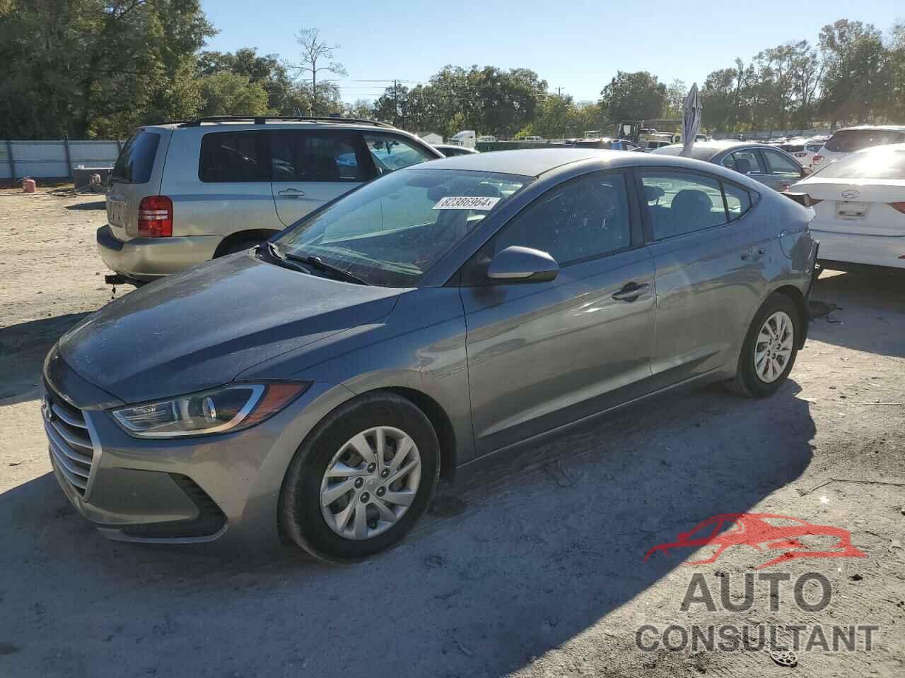 HYUNDAI ELANTRA 2017 - KMHD74LF4HU113616