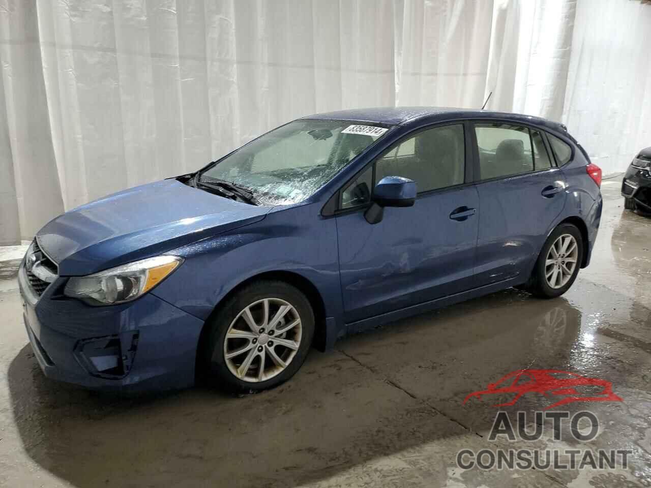 SUBARU IMPREZA 2013 - JF1GPAC60D2887356