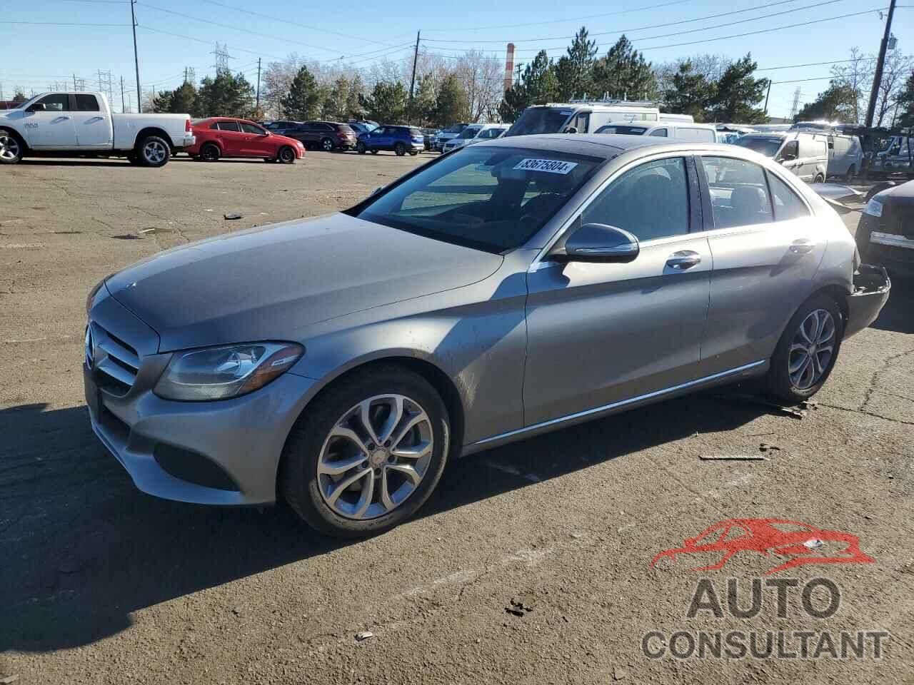 MERCEDES-BENZ C-CLASS 2015 - 55SWF4KB8FU082373