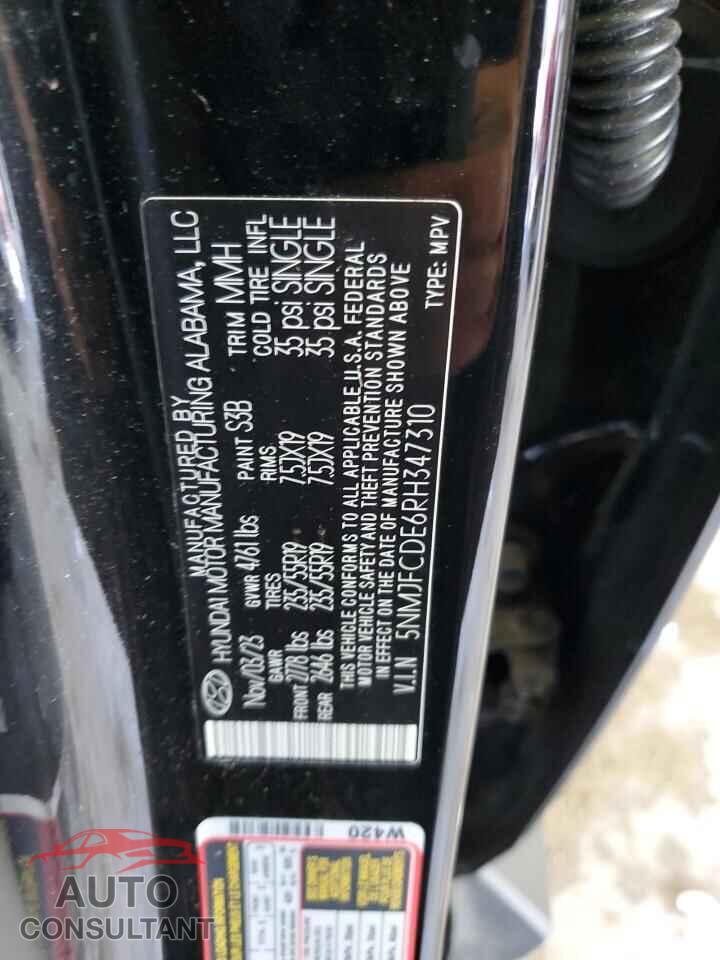 HYUNDAI TUCSON 2024 - 5NMJFCDE6RH347310