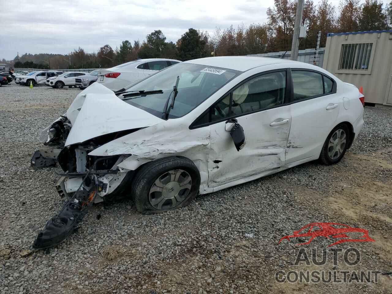 HONDA CIVIC 2012 - JHMFB4F39CS001572
