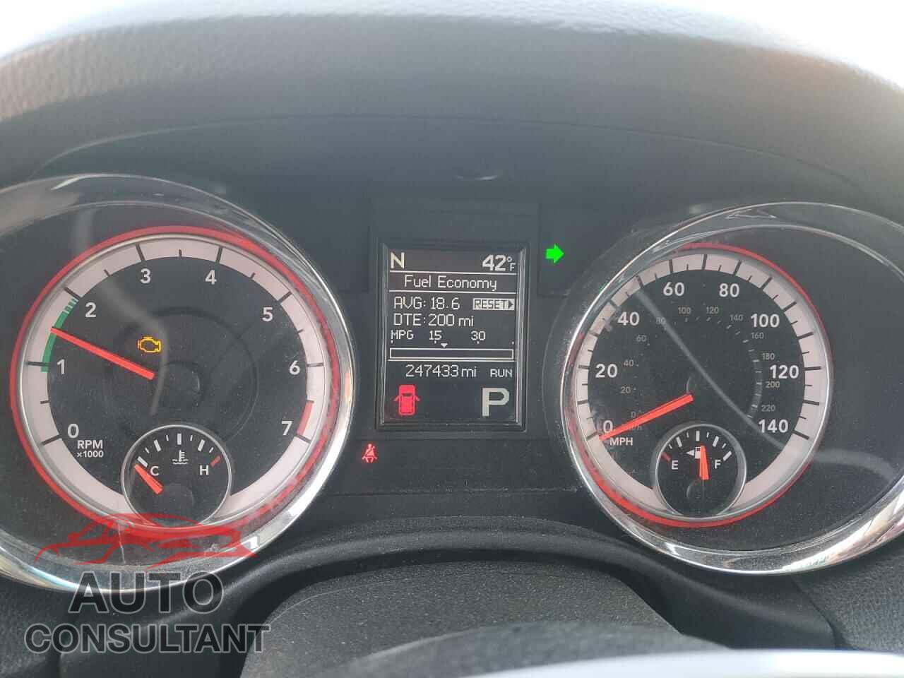 DODGE DURANGO 2012 - 1C4RDJDG5CC144526