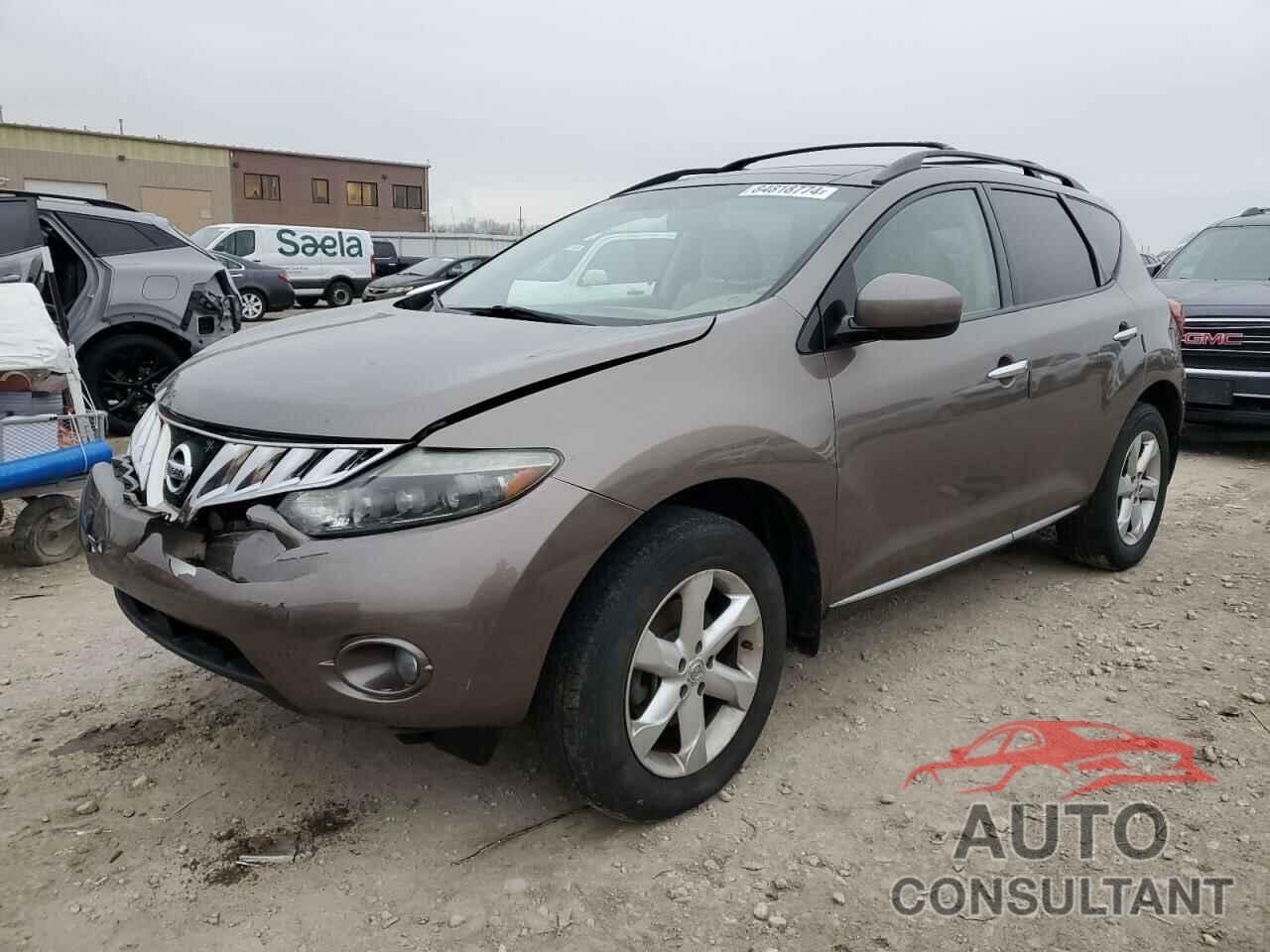 NISSAN MURANO 2009 - JN8AZ18U69W001014