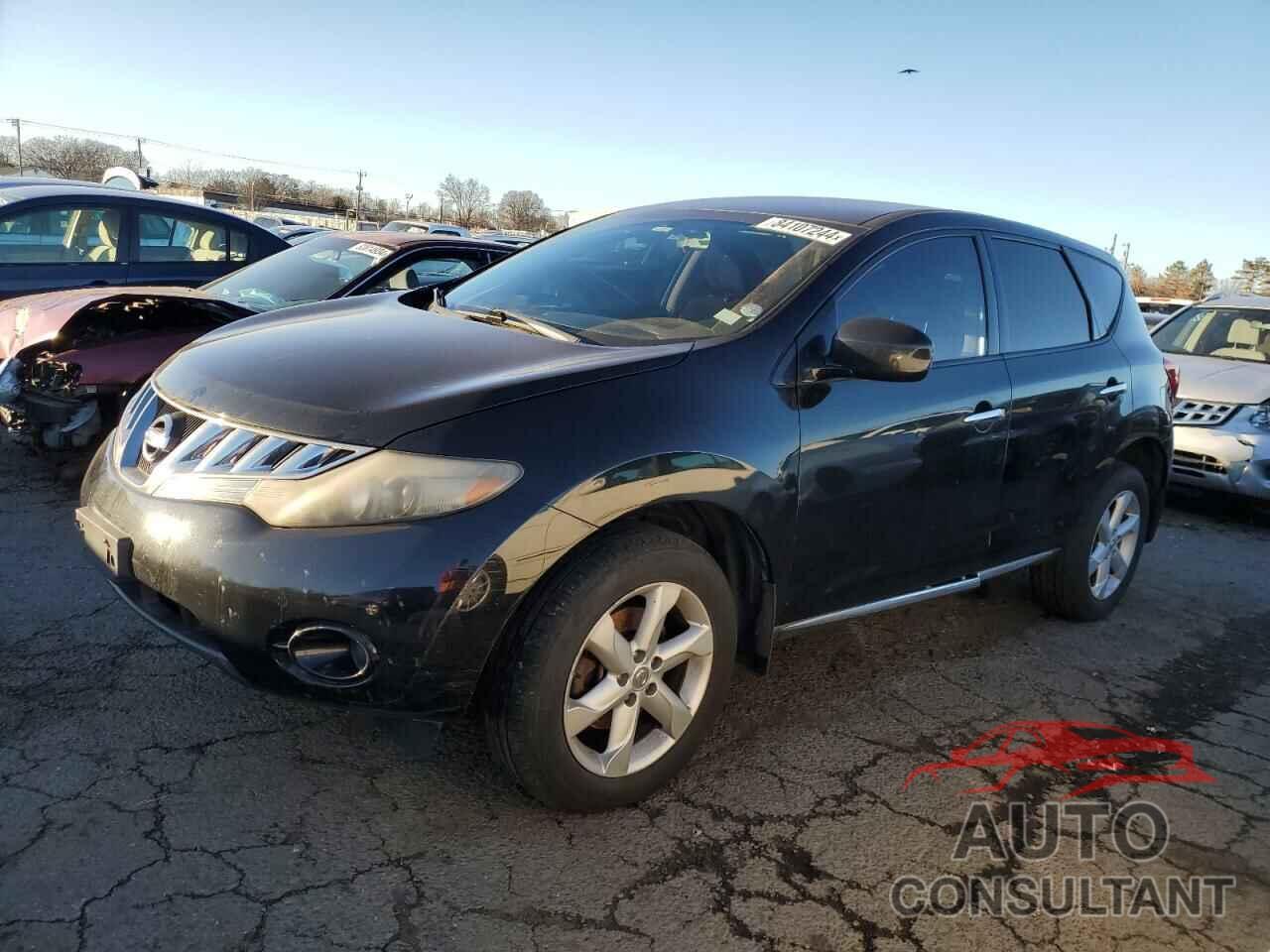 NISSAN MURANO 2010 - JN8AZ1MW9AW107842