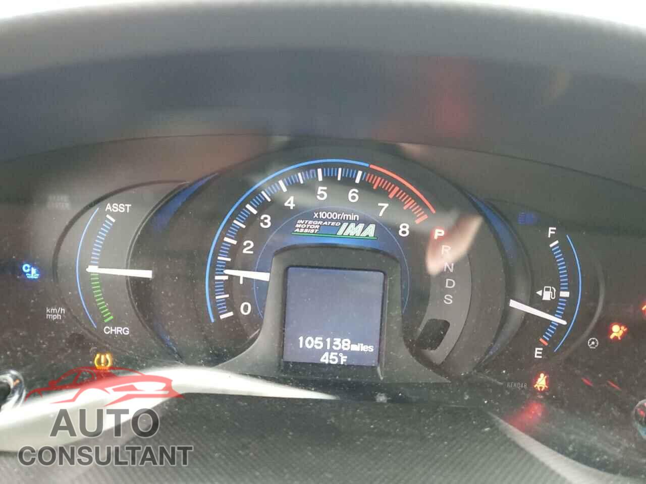 HONDA INSIGHT 2012 - JHMZE2H77CS005242