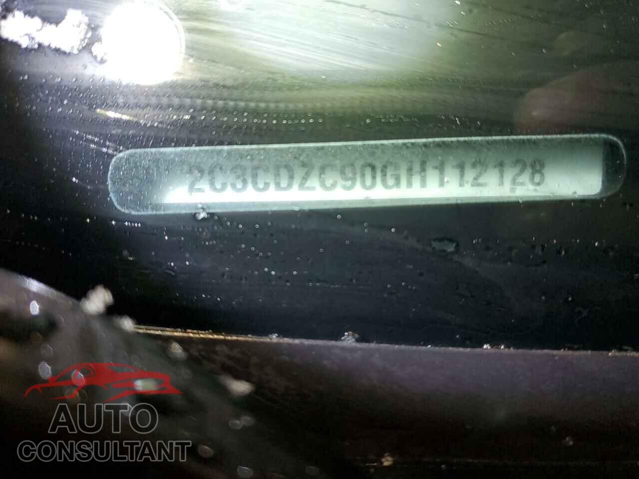 DODGE CHALLENGER 2016 - 2C3CDZC90GH112128