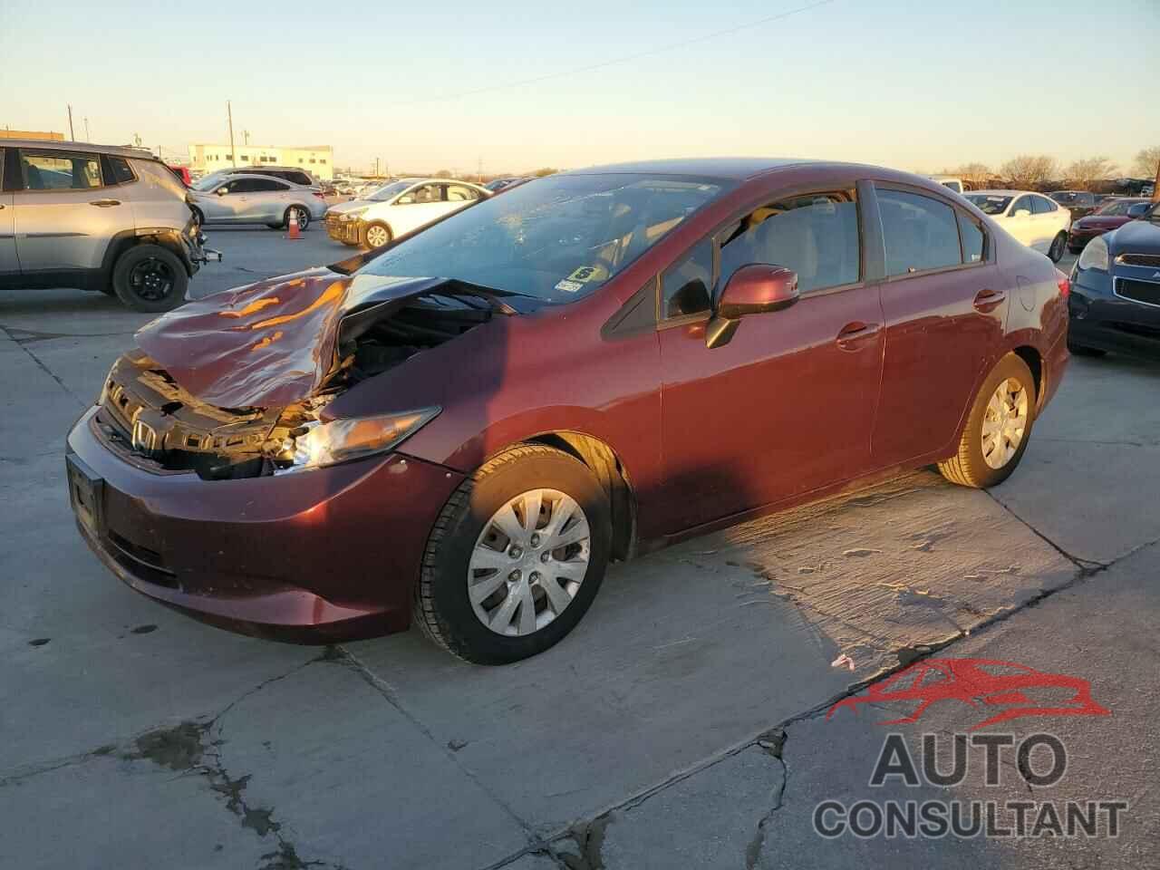 HONDA CIVIC 2012 - 2HGFB2F50CH534054