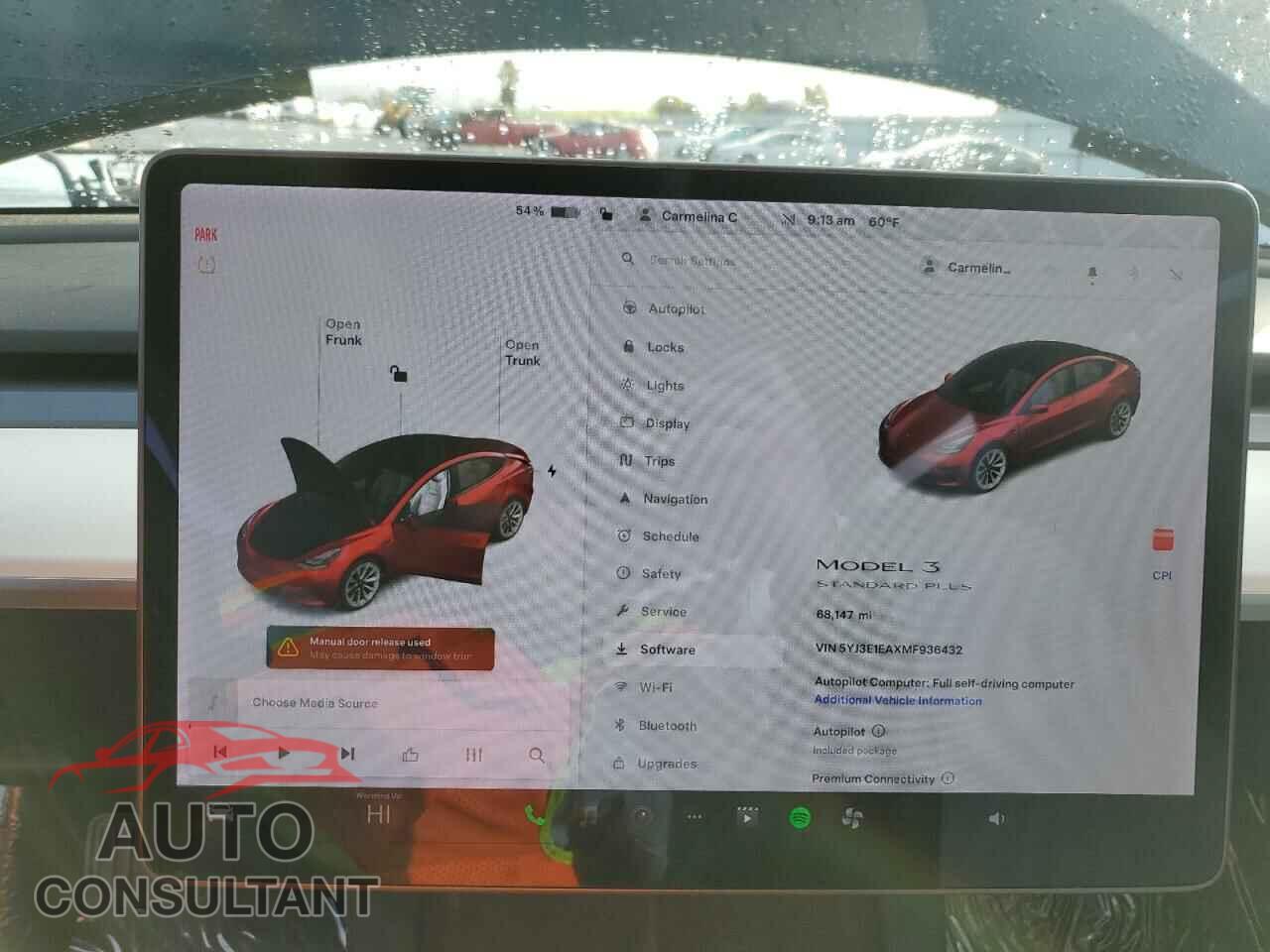 TESLA MODEL 3 2021 - 5YJ3E1EAXMF936432