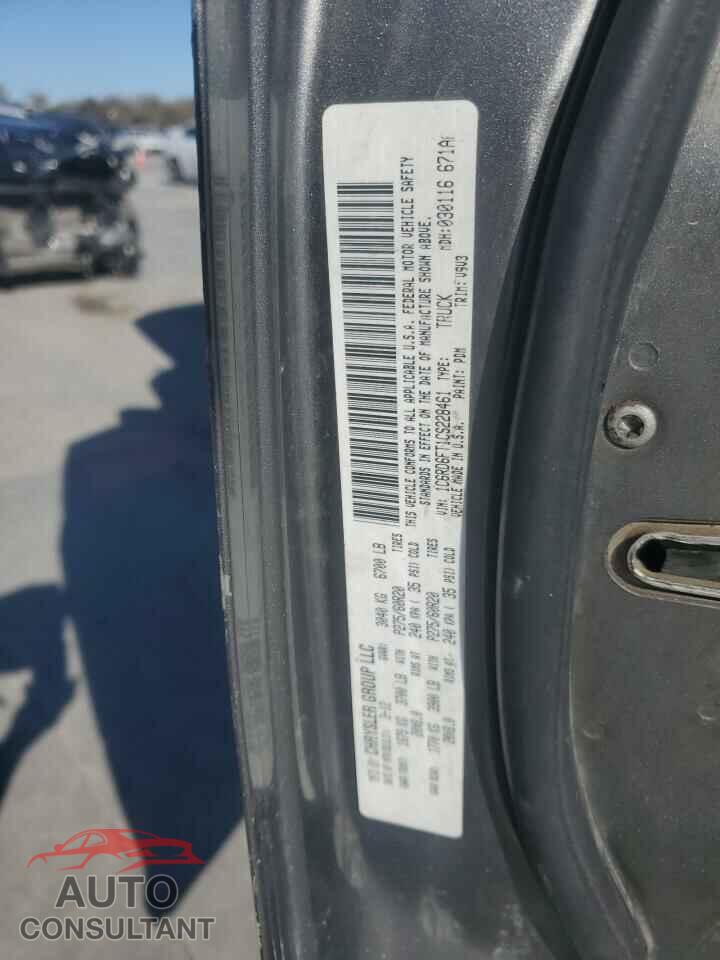 DODGE RAM 1500 2012 - 1C6RD6FT1CS228461