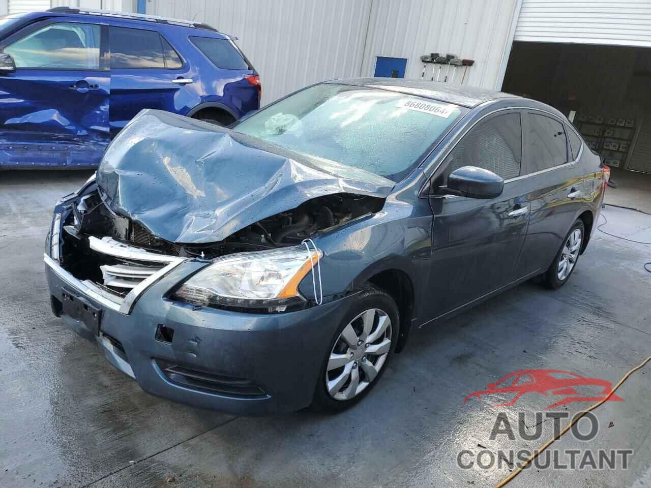 NISSAN SENTRA 2014 - 1N4AB7AP3EN850384