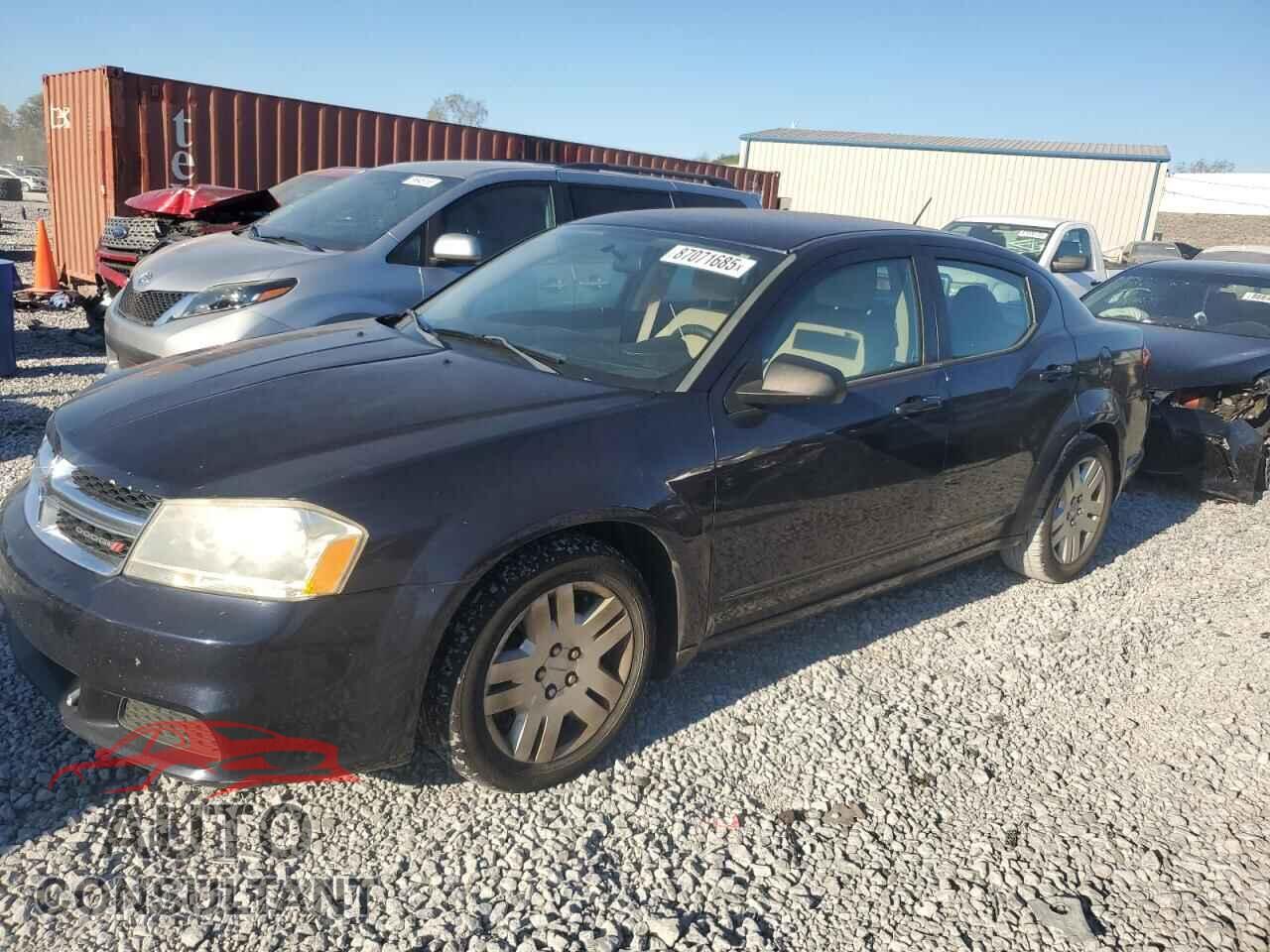DODGE AVENGER 2012 - 1C3CDZAG3CN252015