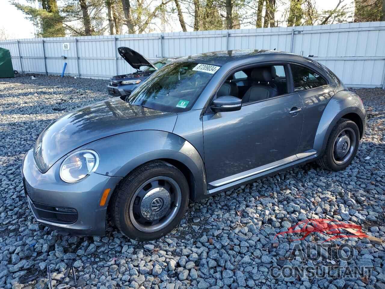 VOLKSWAGEN BEETLE 2012 - 3VWJP7AT8CM619008