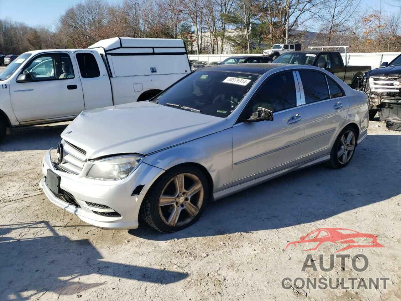 MERCEDES-BENZ C-CLASS 2011 - WDDGF8BB3BR156936