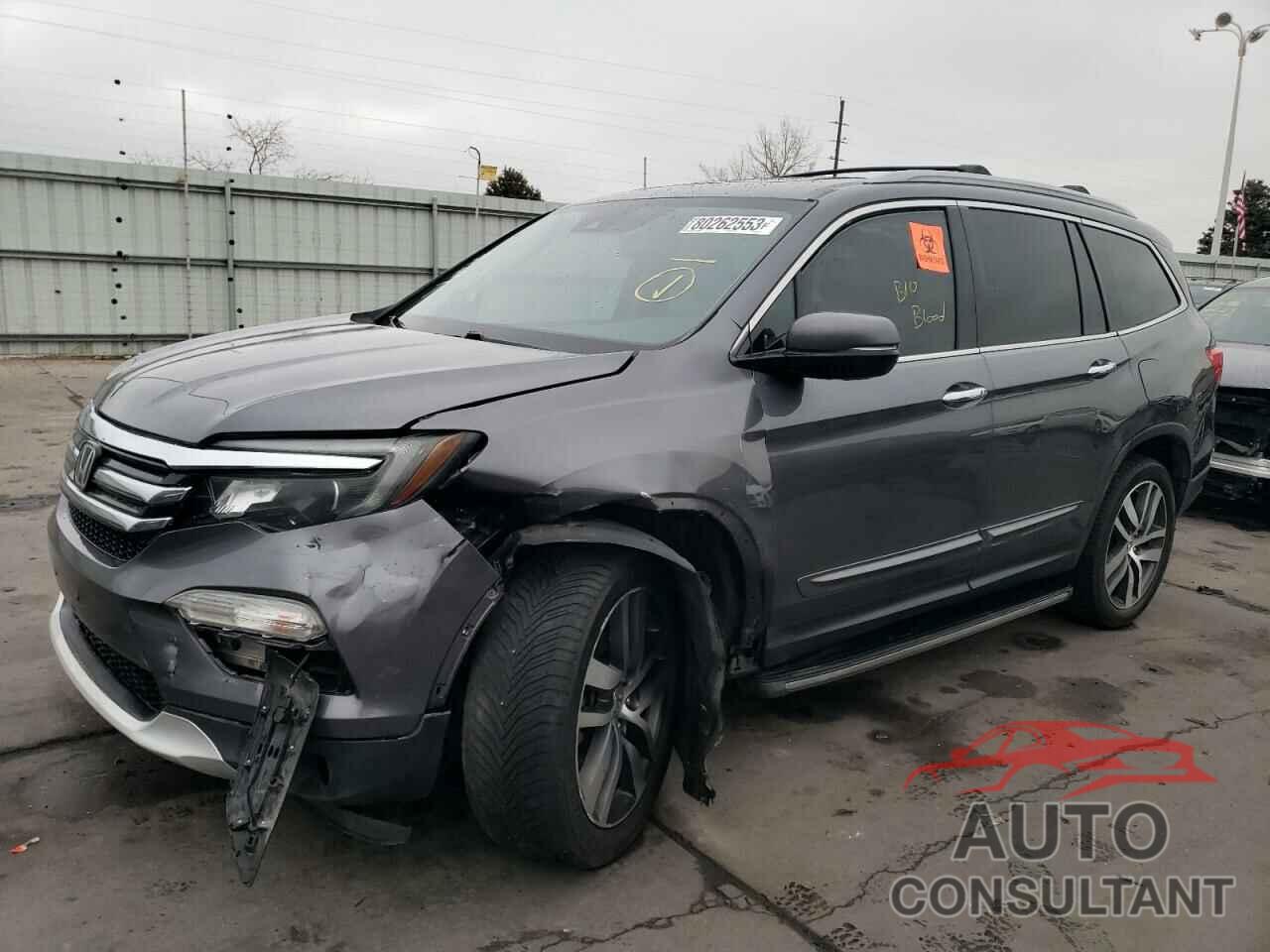 HONDA PILOT 2016 - 5FNYF6H94GB081183
