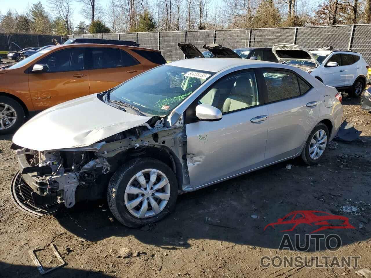 TOYOTA COROLLA 2015 - 2T1BURHE1FC338216