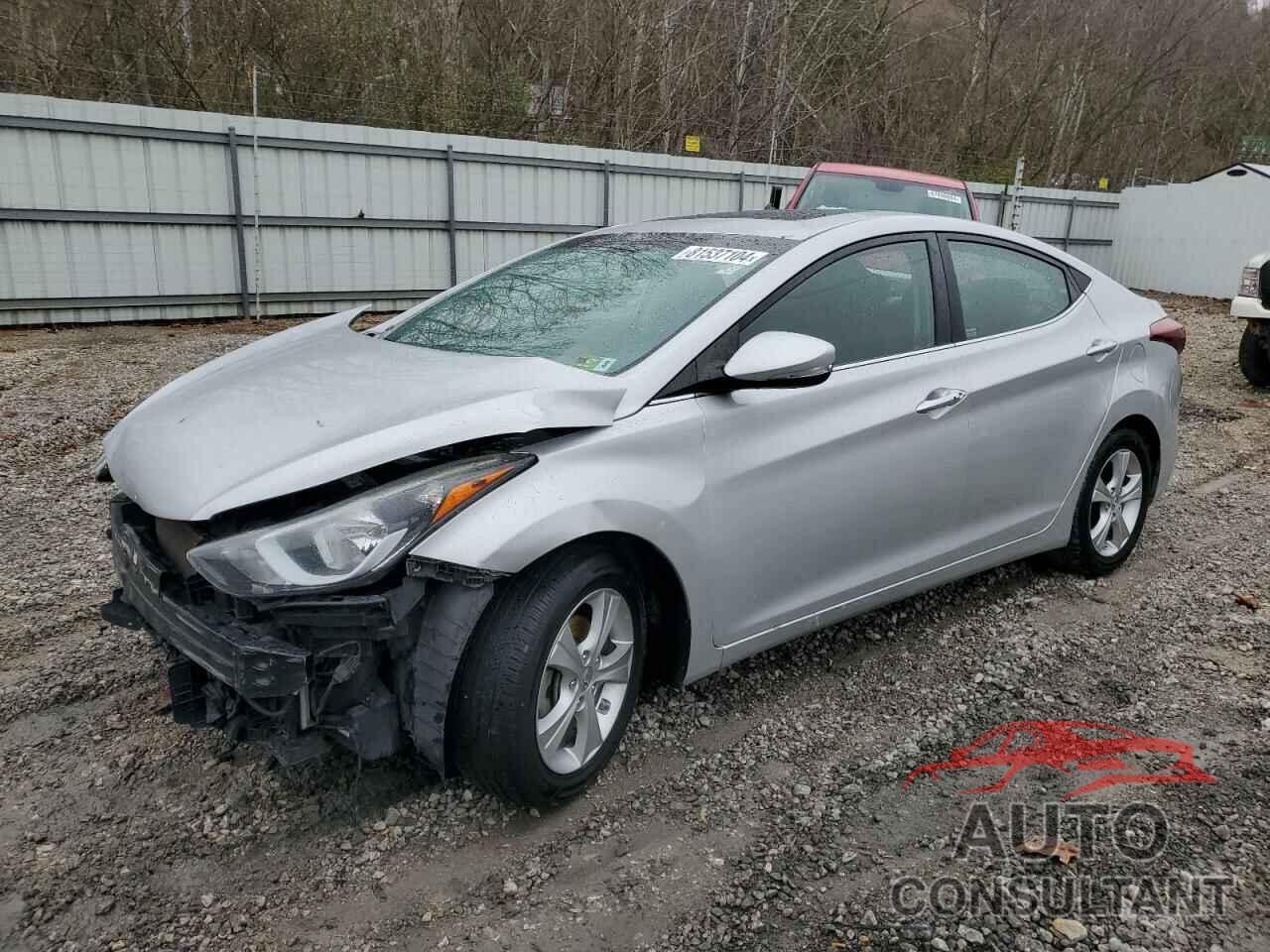 HYUNDAI ELANTRA 2016 - KMHDH4AE4GU475158
