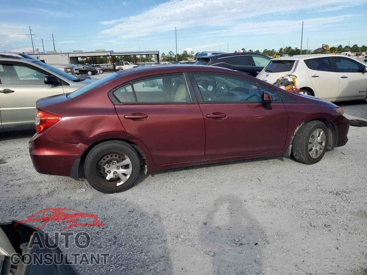 HONDA CIVIC 2012 - 2HGFB2F57CH572705