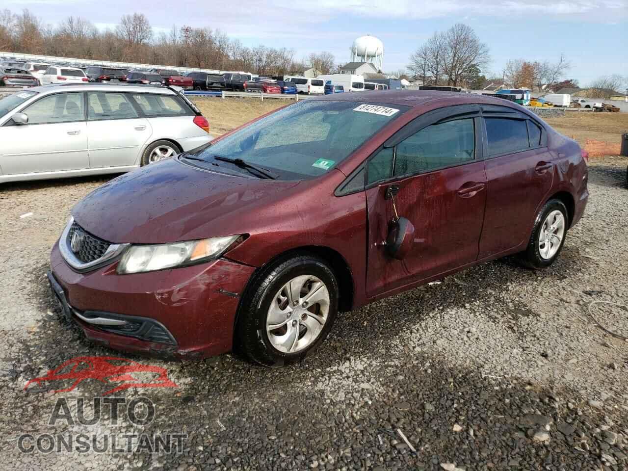 HONDA CIVIC 2013 - 2HGFB2F56DH570431